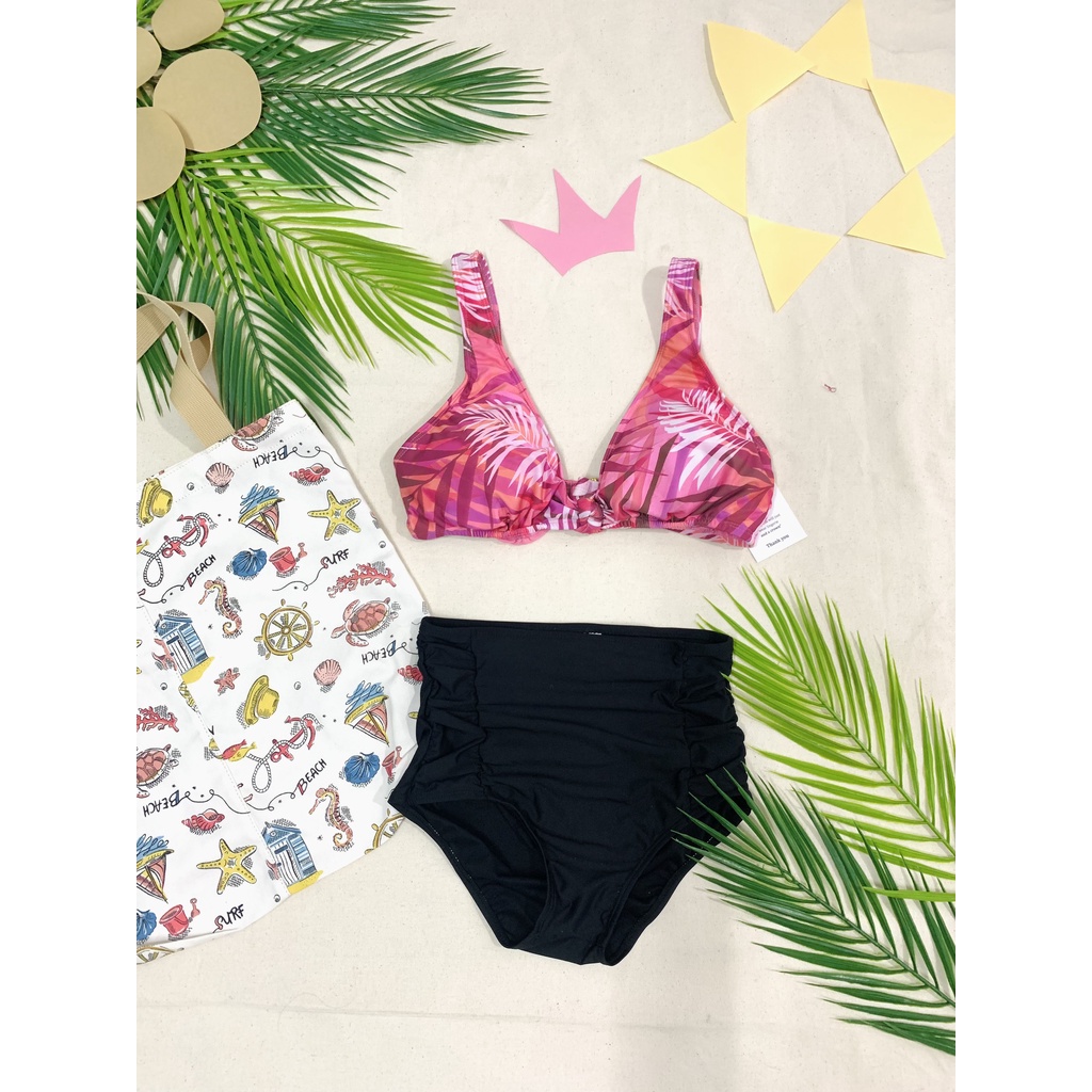 Đồ bơi - Bikini xuất khẩu - Freesize dưới 62kg- EMS07.5