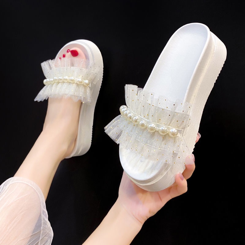 Giày Sandal Lưới Đế Dày Mềm Mại Dày Dặn Phong Cách Thời Trang Mới Dành Cho Học Sinh