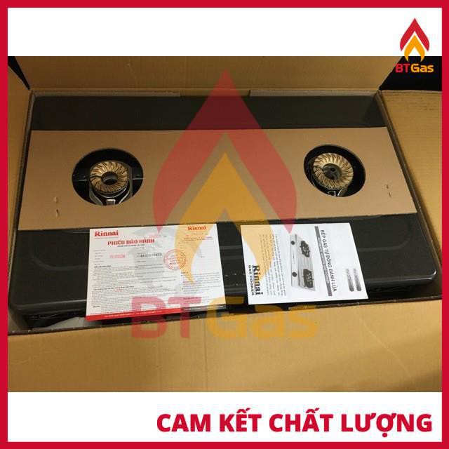 Bếp Gas Rinnai / Bếp Ga Đôi 6 Tấc RV-365 N Series / Có Đầu Hâm - Hàng Chính Hãng