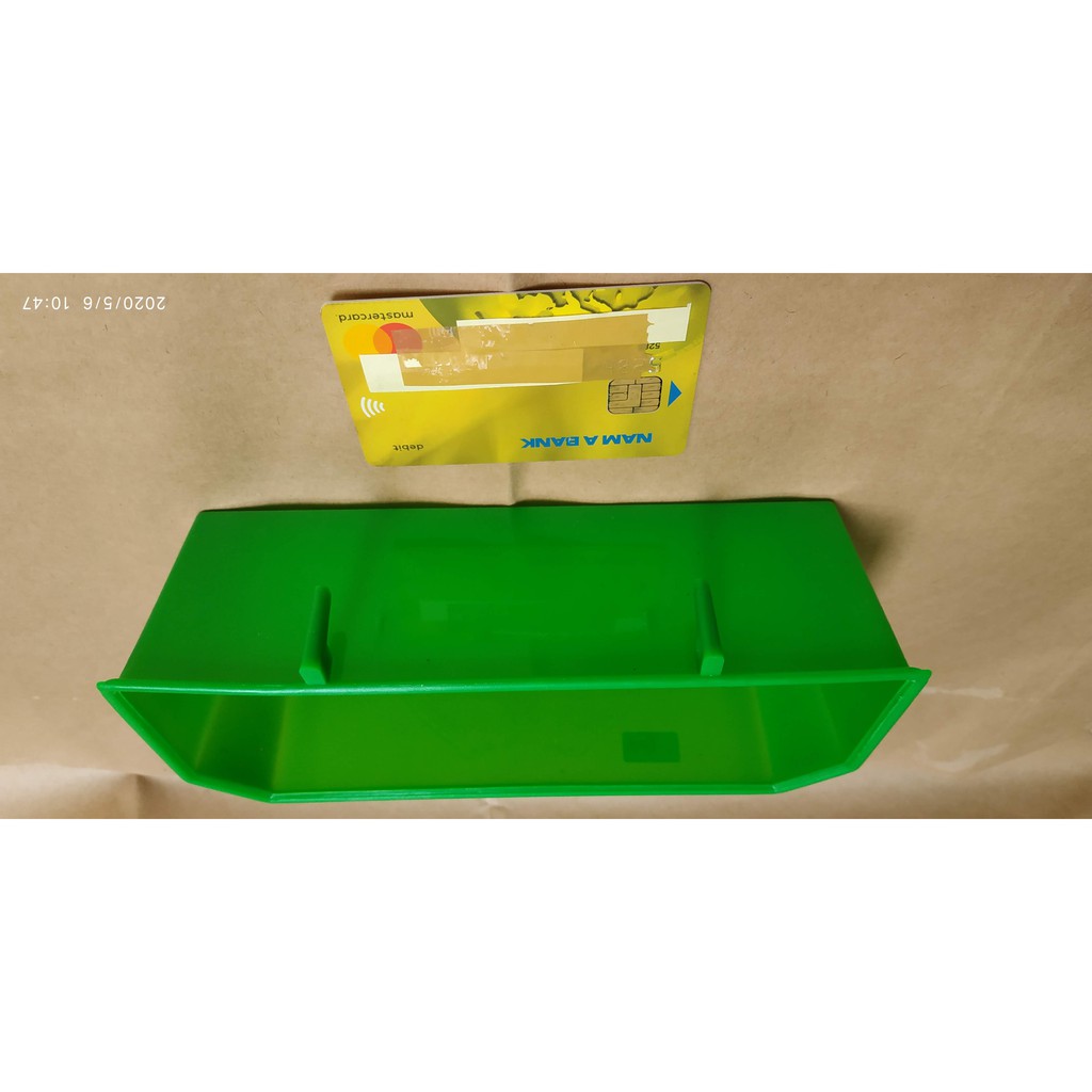 F02 - 10 cái Máng Nhựa Đựng Thức Ăn, Nước Uống Cho Gà, Chim, bồ câu 20cm