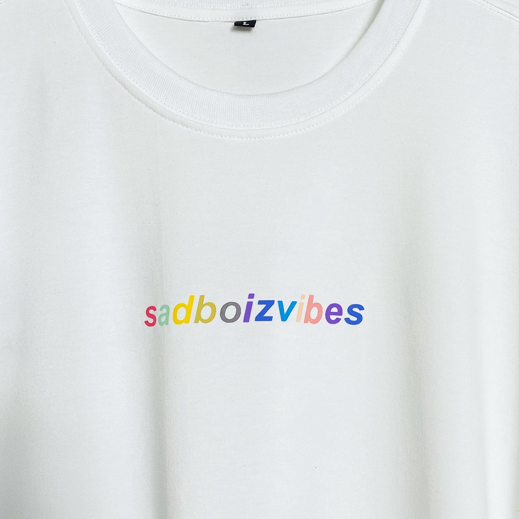 Áo Thun Nam Nữ SADBOIZ VIBES Form Rộng Unisex - Kiểu áo phông tay lỡ oversize Sad boiz vibes Local Brand Leevin Store | WebRaoVat - webraovat.net.vn