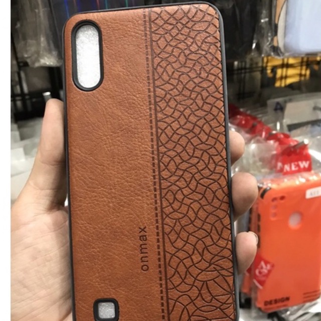 [freship] Ốp lưng samsung A10/M10 da cao cấp