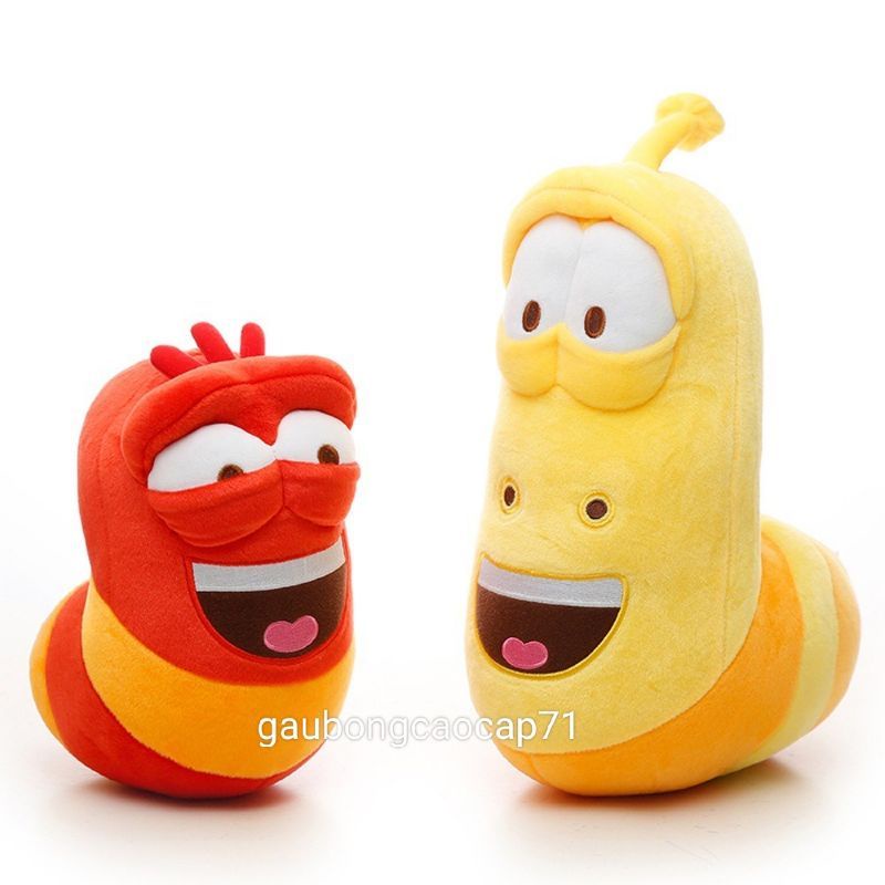 gấu bông sâu lava Ấu trùng tinh nghịch 25-30cm (KHÔNG CHỌN BIỂU CẢM - KHÔNG GHI CHÚ)