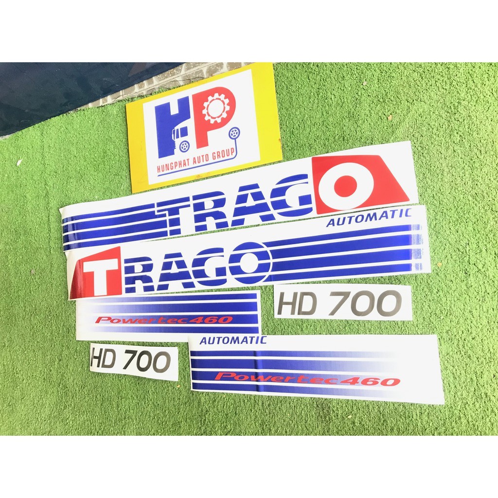 TEM TRAGO HD700 - TEM XE TẢI - ĐẸP CHUẨN HÃNG