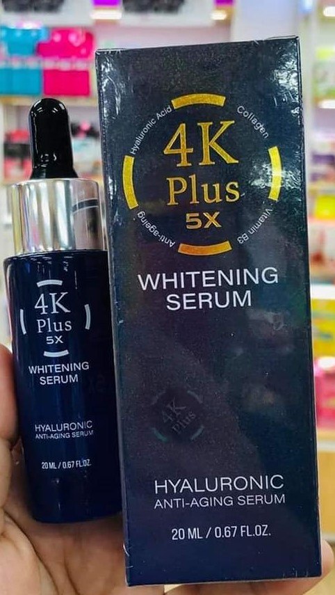 Chai 20ml Serum 4K Plus 5X Whitening Thái Lan