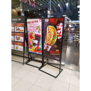 Standee sắt ngoài trời - LH 0986561651