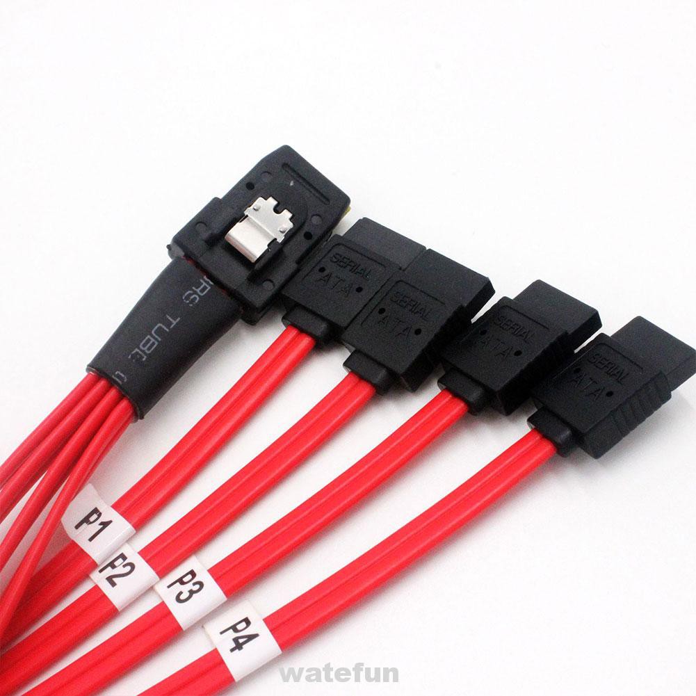 Cáp Chia Cổng 50cm Cho Máy Tính Mini Sas Sang 4 Sata