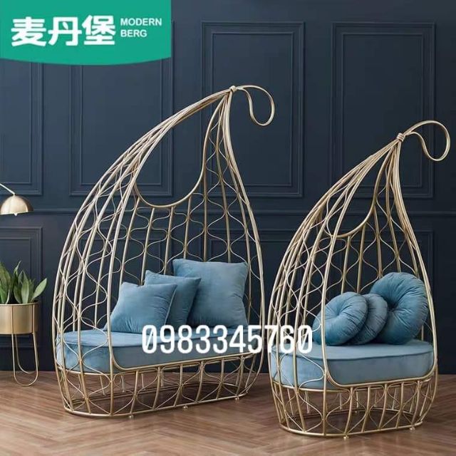 ❌Nghỉ Tết 2022❌Ghế sofa sắt sơn tĩnh điện, phong cách bắc âu( ảnh thật ở cuối)