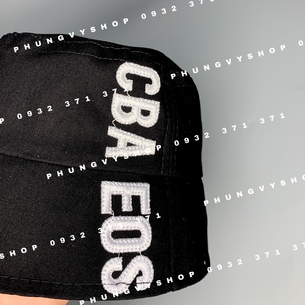 Mũ CỤP sụp bucket tai bèo cực hot unisex nam nữ- CUP CBAEOS RESCUE THÊU DỌC  - nón phong cách thời trang