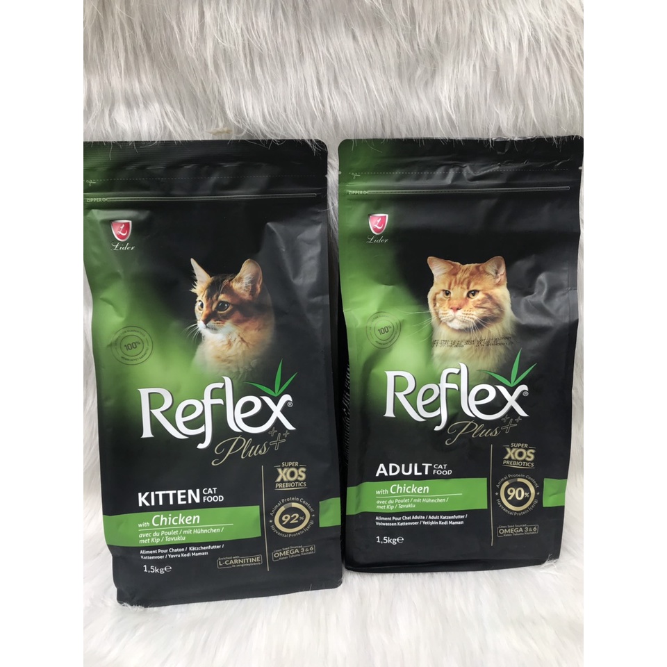 Thức ăn cho mèo con Reflex Kitten gói 1,5kg