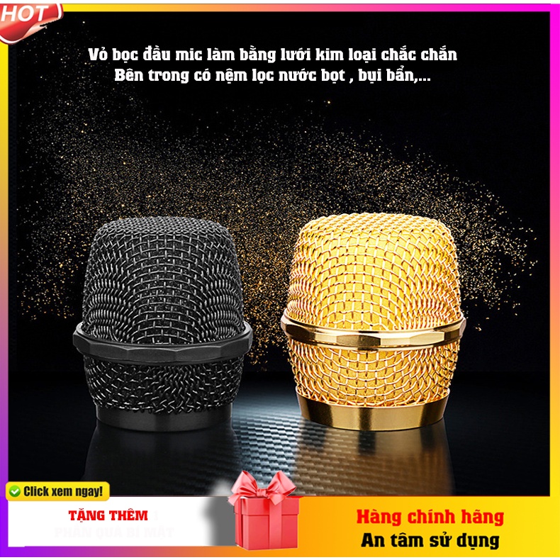 Mic không dây HUANGSHI TV-1900 đa năng dùng mọi loa kéo, Amply - loa bluetooth