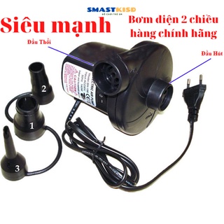 Máy bơm hút chân không hoặc thổi bụi, dùng bơm hồ bơi, đệm hơi, giường hơi, nguồn 220v cực mạnh