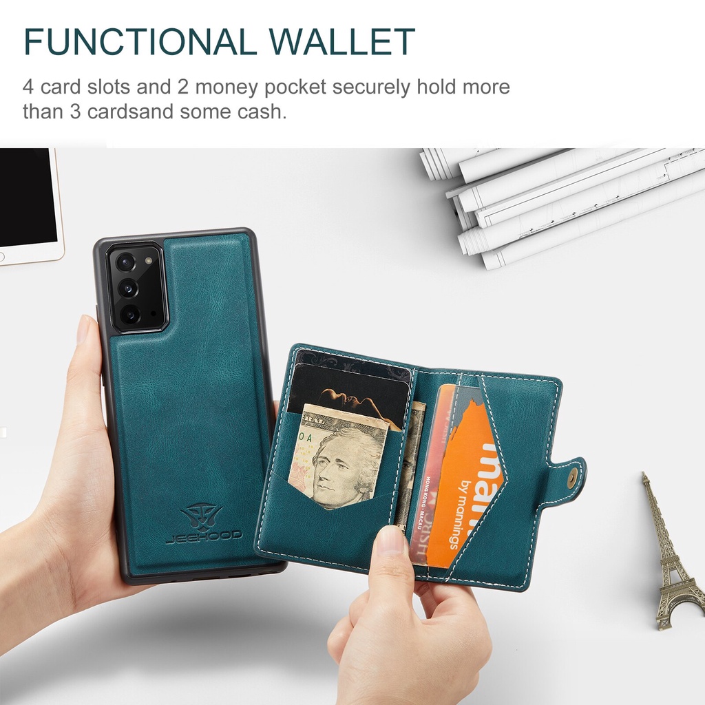 Bao Da Điện Thoại Nắp Lật Từ Tính Cho samsung note 20 ultra note10 plus s23 s22 s20 fe s21 a51 a71 a42 5g Ốp