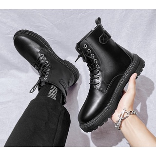 Giày Boot Nam Khóa Kéo COMBAT GN343