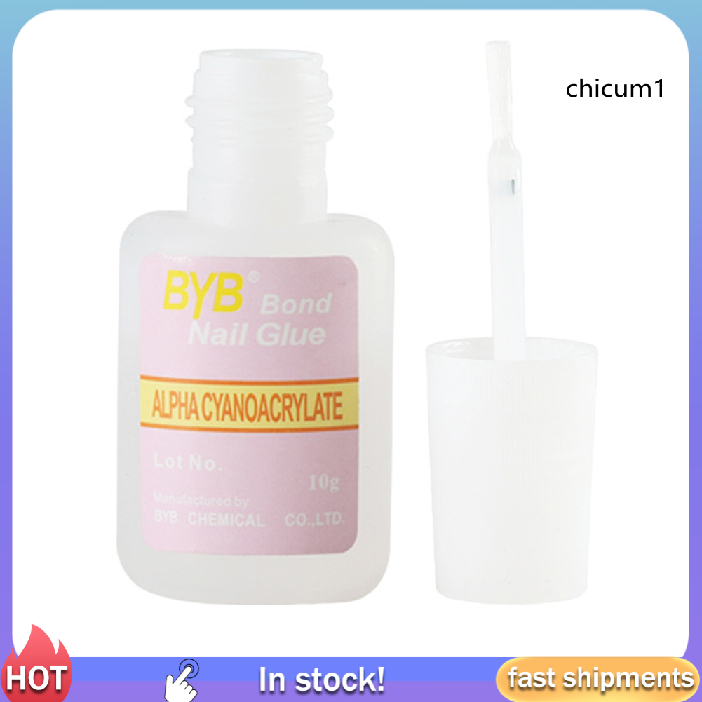 [Hàng mới về] Lọ Keo Dán Móng Giả/Phụ Kiện Trang Trí Móng Tay 10g