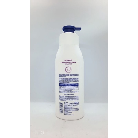 Sữa dưỡng thể trăng da nivea ban đem(400ml)