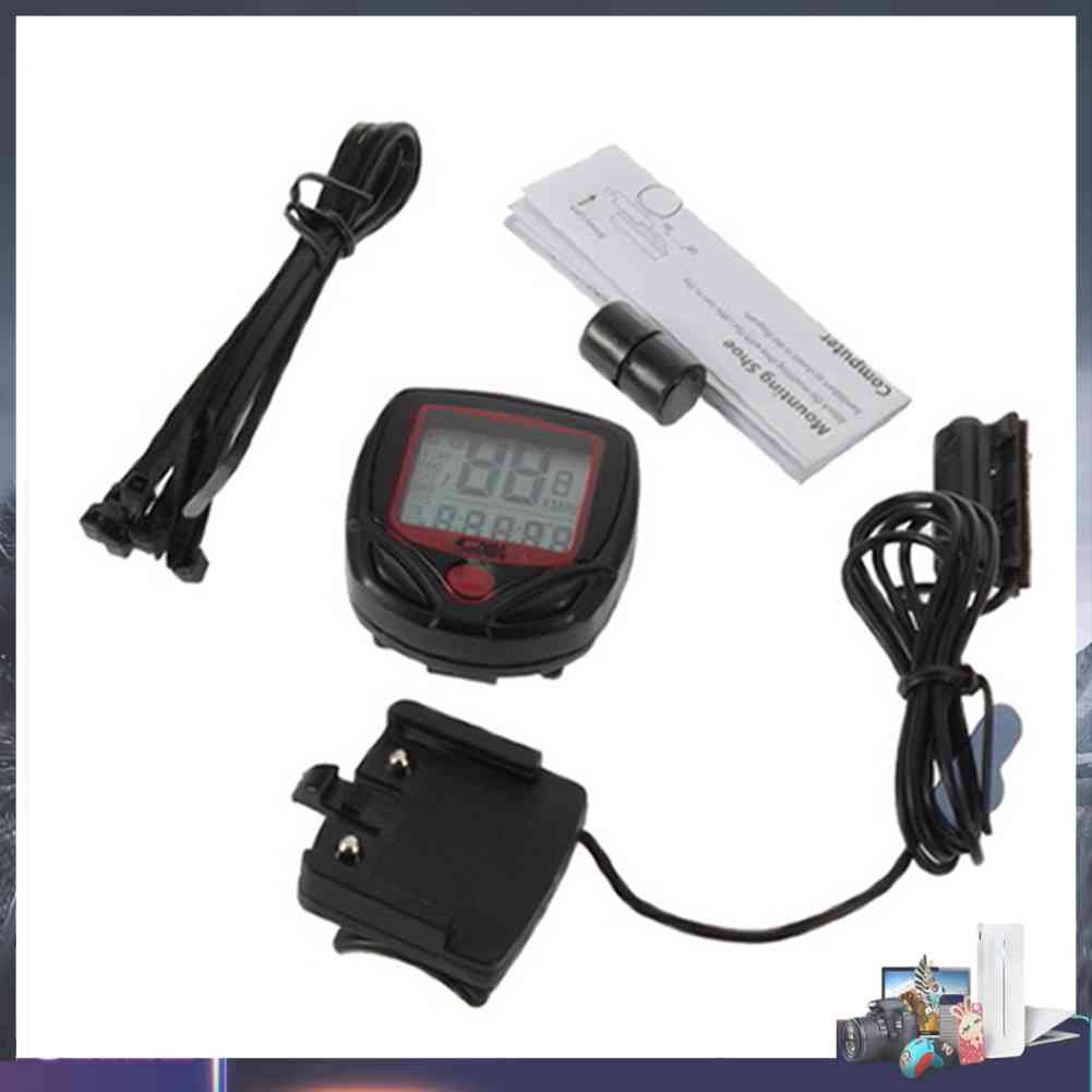 Đồng Hồ Đo Tốc Độ Xe Đạp SUNDING 548B Màn Hình LCD