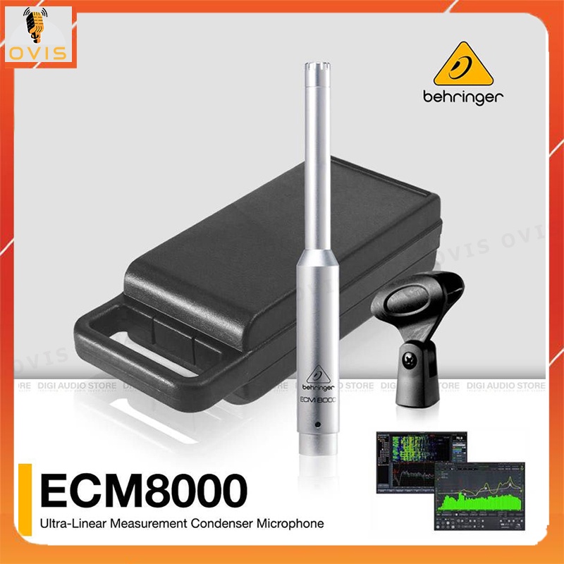 Behringer ECM8000 - Micro RTA Đo Âm Thanh, Kiểm Tra Đáp Tuyến