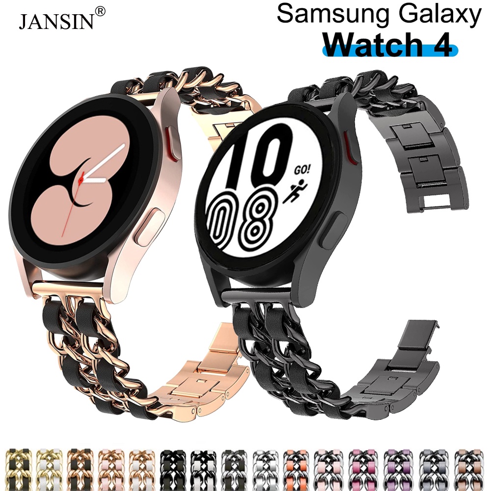 Dây Đeo Kim Loại Sang Trọng Cho Đồng Hồ Thông Minh Samsung Galaxy Watch 4 40mm 44mm Classic 46mm 42mm
