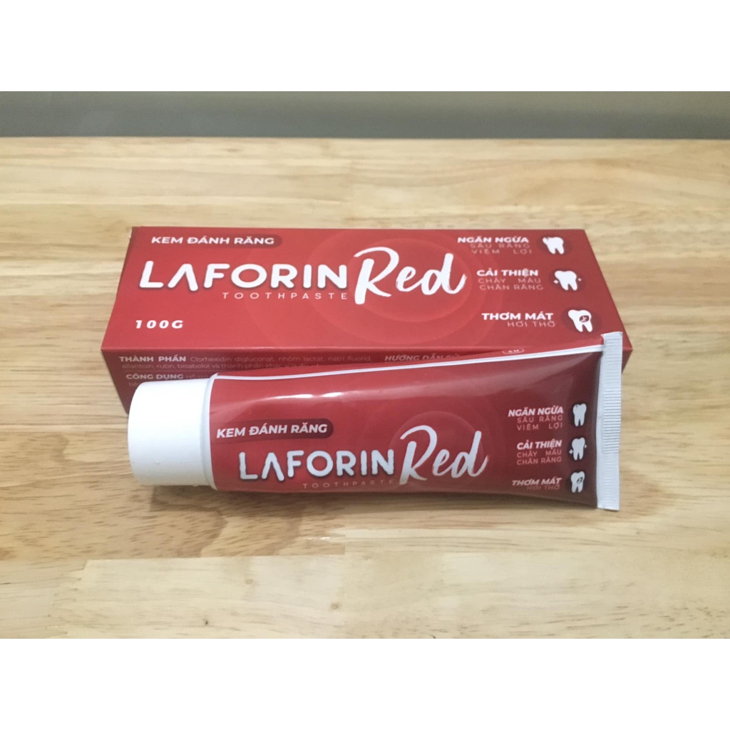 Kem Đánh Răng LAFORIN Red 100g