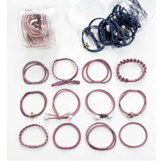 Sét 12 dây buộc tóc Hàn Quốc