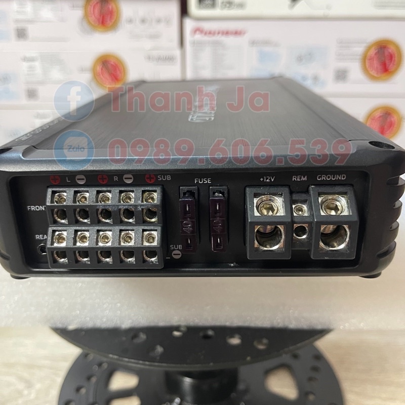 Amply Xe 5 Kênh Sub Hơi Pheonix Gold Hàng Mỹ Full New
