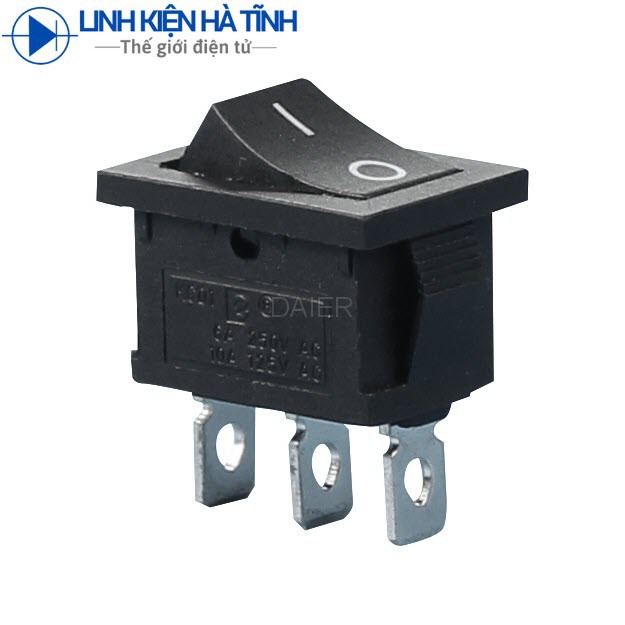 CÔNG TẮC KCD1-102 3 CHÂN 2 CHẾ ĐỘ 6A / 250V 21X15MM