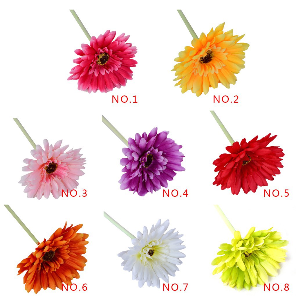 Bộ 2 bông cúc giả trang trí