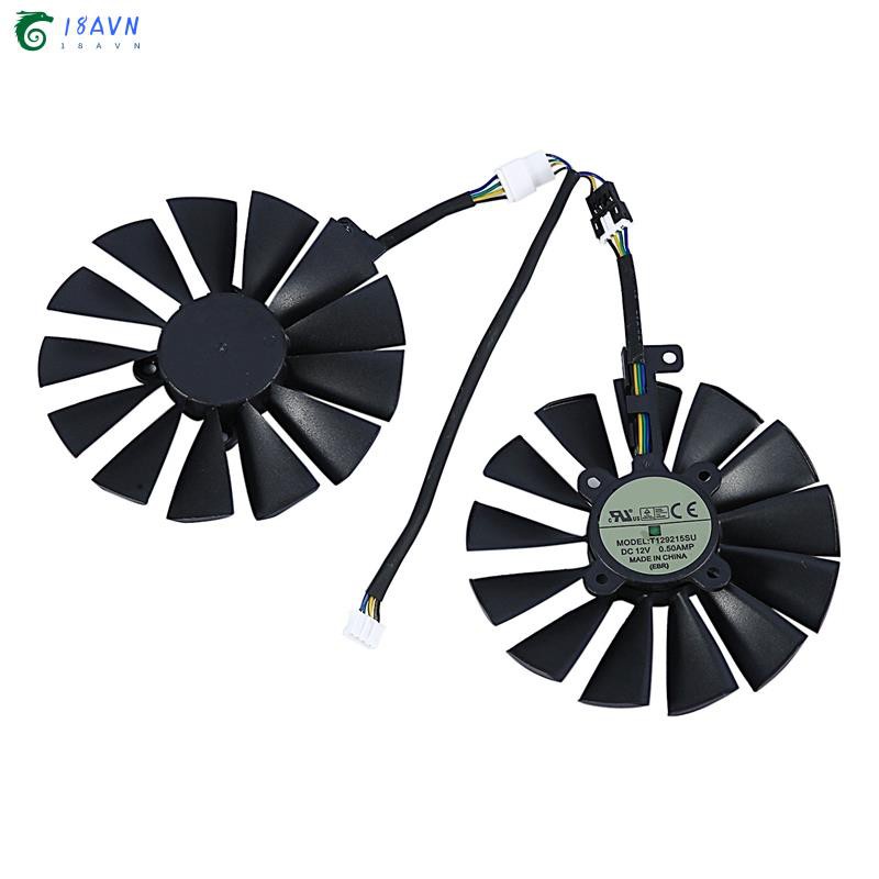 Quạt Tản Nhiệt Dc12V 95mm T129215Sm Cho Asus Strix Rx470 Rx570 4pin 13 Blade