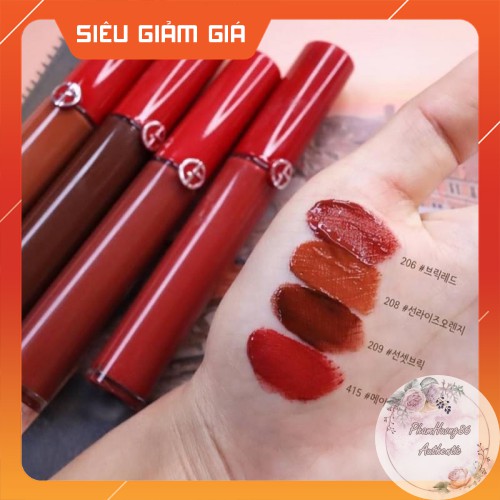 Son Kem Lì Giorgio Armani Lip Maestro Liquid Matte Lipstick-209 Pazzalo