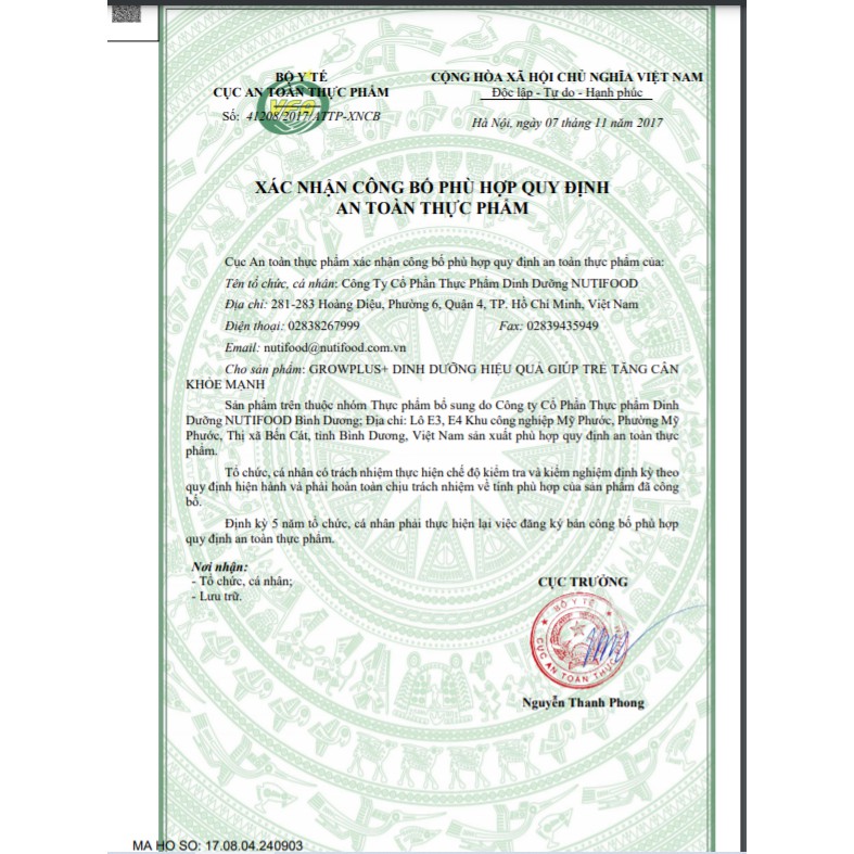 Thùng Grow Plus+ xanh 180ml Nutifood