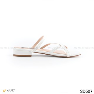 SD507 Sandal mymy shoes sần rắn xỏ ngón 2p