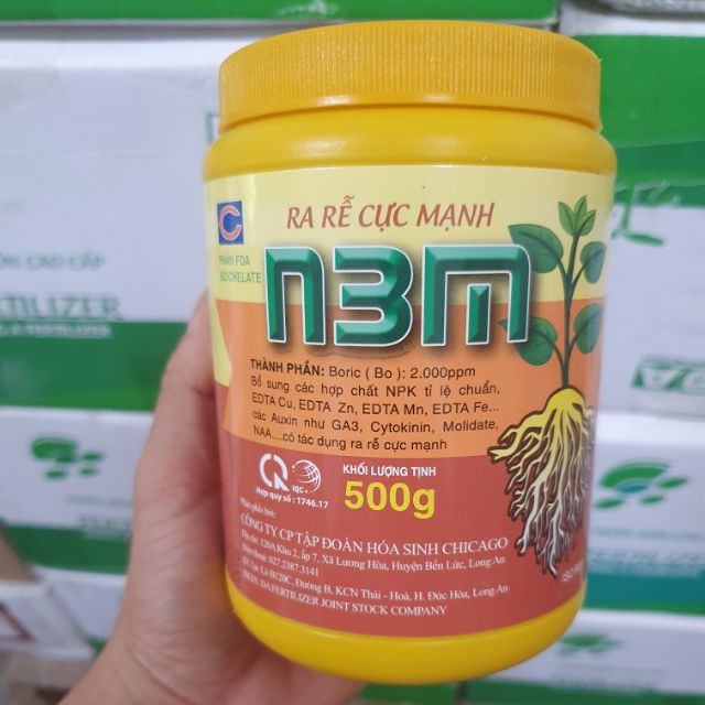 Thuốc Kích Thích Ra Rễ Cây Trồng N3M (Hộp 500g)