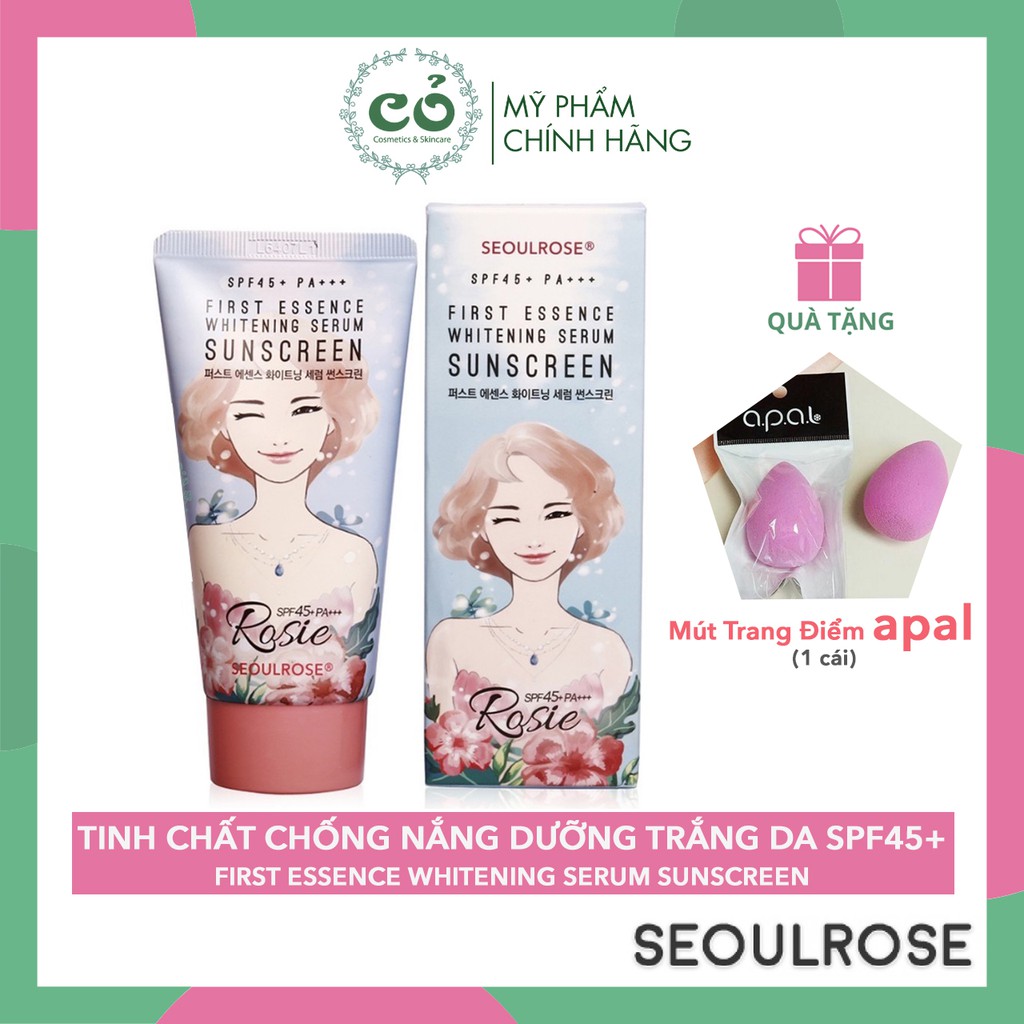 Kem chống nắng Rosie First Essence Whitening Serum Sunscreen