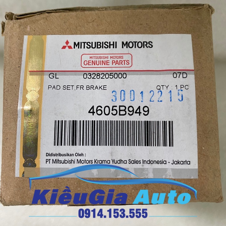 Má phanh  trước Mitsubishi Xpander Chính hãng