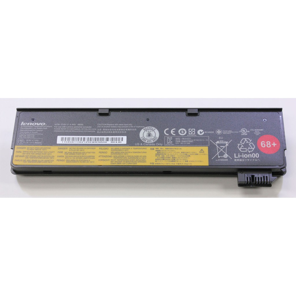(PIN ZIN) Pin Laptop Lenovo T550 T560 W550s X230 X240 X250 S440 Cắm ngoài 4 cell 6 cell