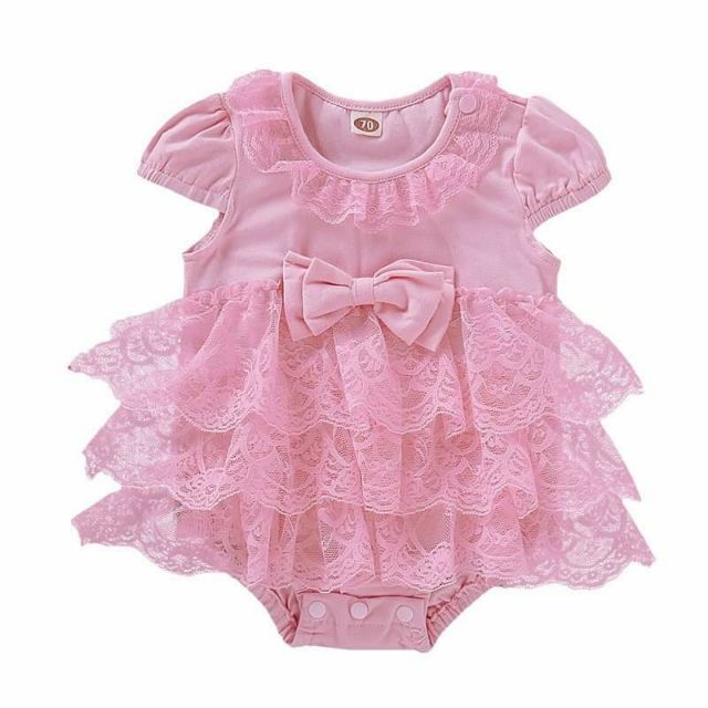 Váy Body ren siêu mềm mại cho bé gái