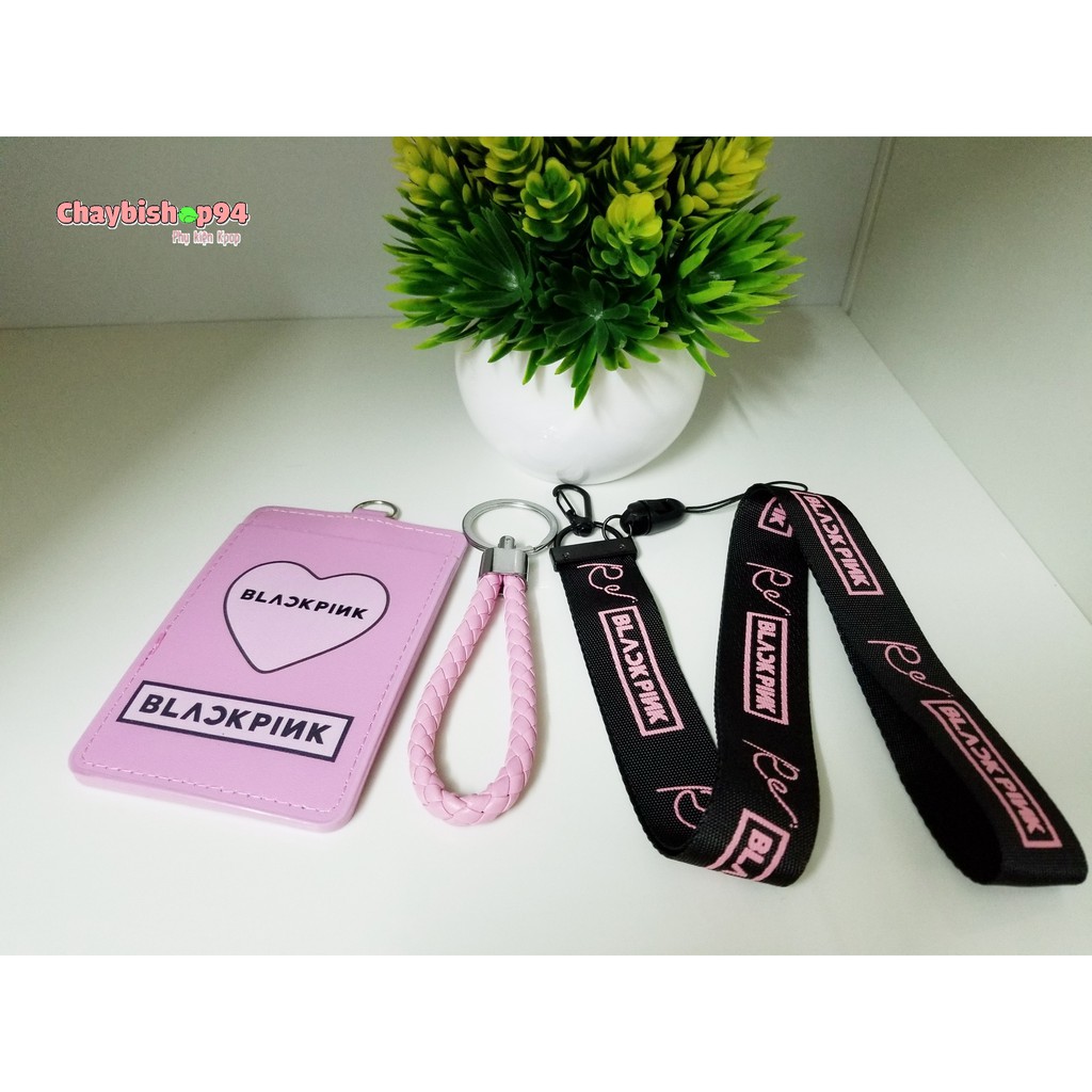 Combo túi thẻ + nametag BTS, BT21, GOT7, WANNAONE, TWICE, EXO, BLACKPINK