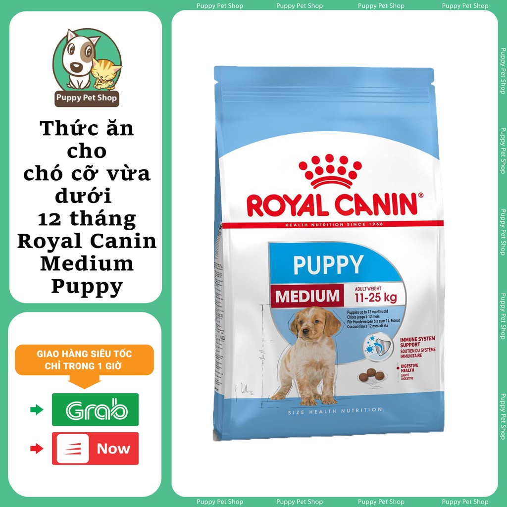 Thức Ăn Cho Chó Royal Canin Medium Puppy