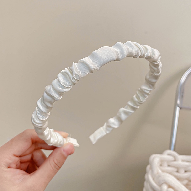 Băng Đô Cài Tóc Màu Cà Phê Phong Cách Retro Hàn Quốc Mới 2021