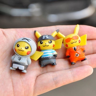 Mô Hình Pikachu Mini Dễ Thương Trang Trí