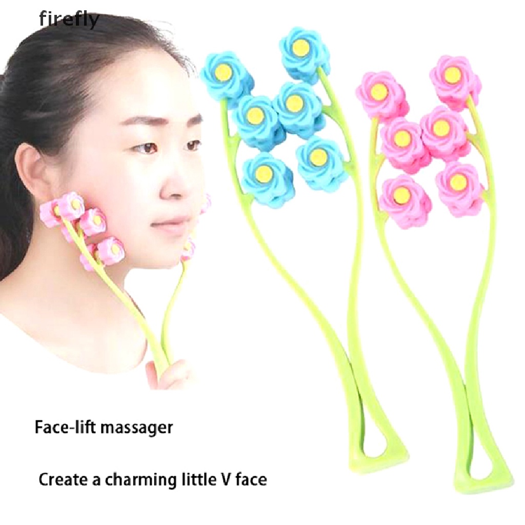 (Hàng Mới Về) Dụng Cụ Mát Xa Mặt / Cổ Tiện Lợi
