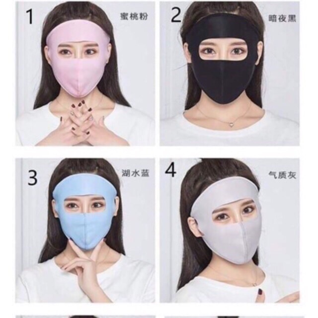 Khẩu trang ninja chống tia UV siêu hót