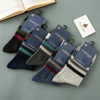Tất nam cao cổ set 5 đôi