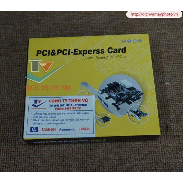 Card chuyển PCI to USB cho main dòng H61 H77 H81 H110