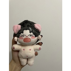 Búp bê khung trơn chưa thêu mặt body thường và béo 10cm 15cm 20cm
