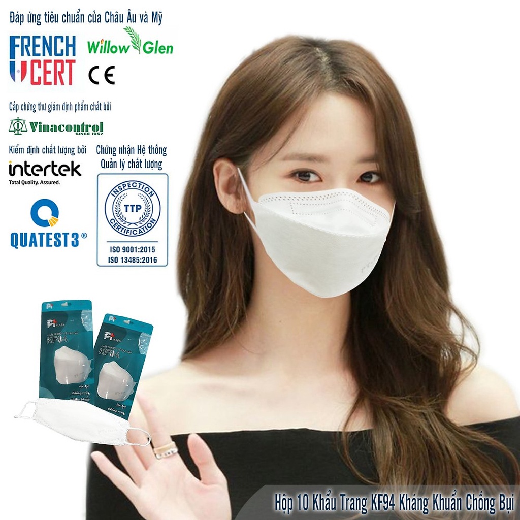 Sỉ 1 thùng khẩu trang KF94 4D Phương Tuyến hàng chính hãng