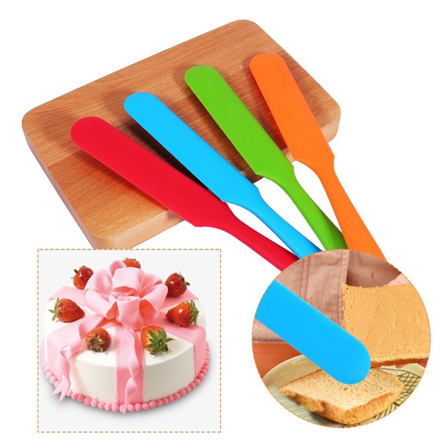 Spatula silicone thẳng 25cm