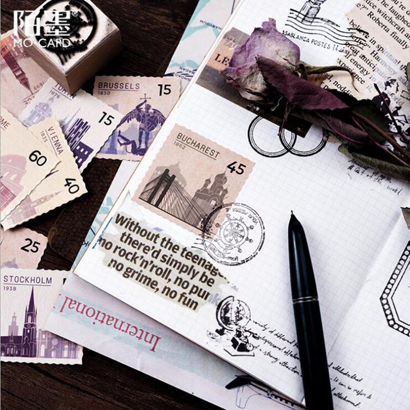 Hộp 46 Miếng Dán Trang Trí Xinh Xắn