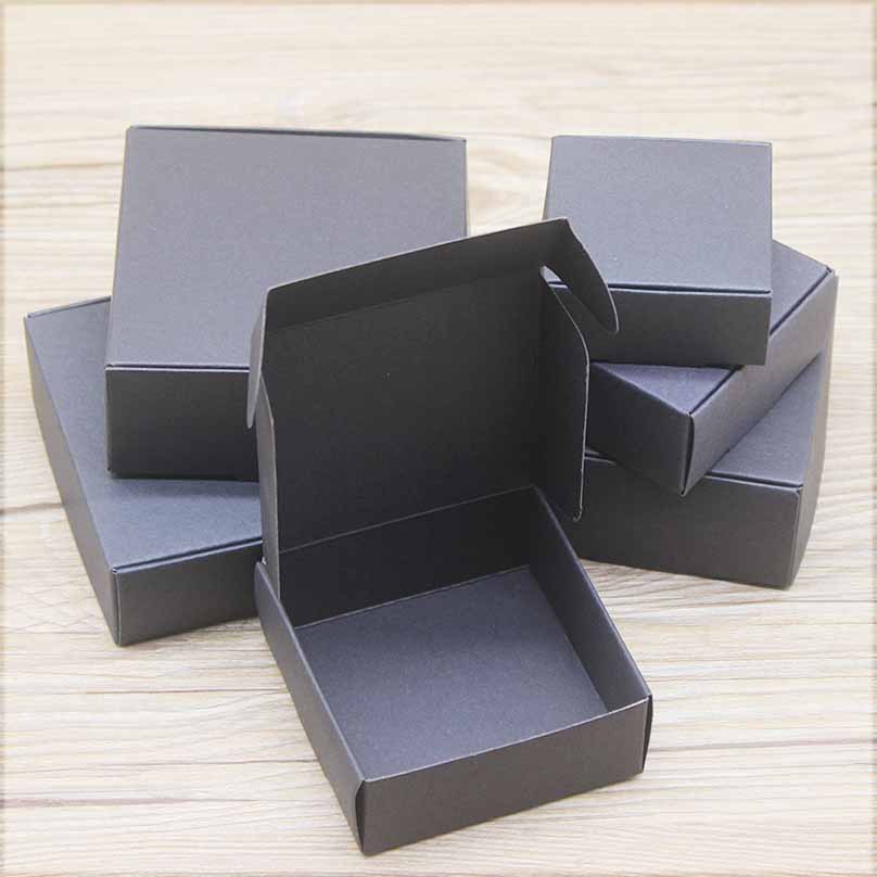 Hộp Giấy Kraft Đựng Bánh Kẹo Họa Tiết Vân Đá Thủ Công Trang Trí Tiệc Cưới